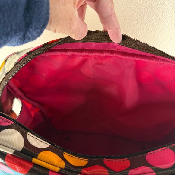 Roxy Carry On Weekend Overnight Bag Vintage Y2k Coated Vinyl - Picture 9 of 11